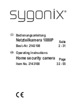 Sygonix 2143108 Operating Instructions Manual preview