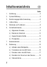 Preview for 2 page of Sygonix 2143108 Operating Instructions Manual