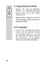 Preview for 14 page of Sygonix 2143108 Operating Instructions Manual