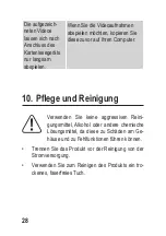 Preview for 28 page of Sygonix 2143108 Operating Instructions Manual