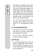 Preview for 41 page of Sygonix 2143108 Operating Instructions Manual