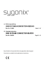 Предварительный просмотр 1 страницы Sygonix 2144009 Operating Instructions Manual