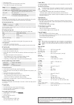 Предварительный просмотр 5 страницы Sygonix 2203065 Operating Instructions Manual