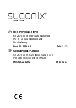 Preview for 1 page of Sygonix 2226162 Operating Instructions Manual