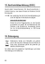 Preview for 22 page of Sygonix 2226162 Operating Instructions Manual