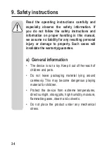 Preview for 34 page of Sygonix 2226162 Operating Instructions Manual