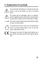 Preview for 31 page of Sygonix 2266217 Operating Instructions Manual