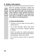 Preview for 34 page of Sygonix 2266217 Operating Instructions Manual