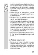 Preview for 37 page of Sygonix 2266217 Operating Instructions Manual