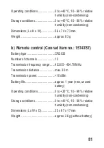 Preview for 51 page of Sygonix 2266217 Operating Instructions Manual