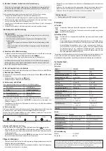 Preview for 2 page of Sygonix 2266354 Operating Instructions Manual