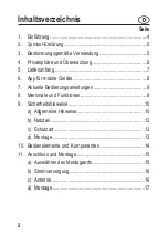 Preview for 2 page of Sygonix 2267527 Operating Instructions Manual