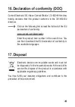 Preview for 49 page of Sygonix 2267527 Operating Instructions Manual