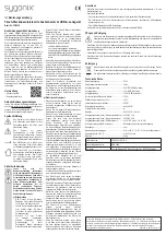 Sygonix 2267529 Operating Instructions preview