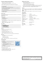 Предварительный просмотр 2 страницы Sygonix 2268105 Operating Instructions