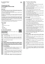 Preview for 3 page of Sygonix 2273568 Operating Instructions Manual