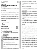 Preview for 5 page of Sygonix 2273568 Operating Instructions Manual