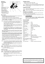 Preview for 6 page of Sygonix 2273568 Operating Instructions Manual