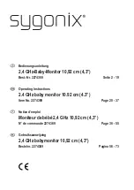 Sygonix 2274369 Operating Instructions Manual предпросмотр