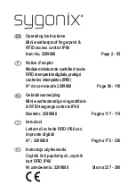 Sygonix 2299888 Operating Instructions Manual предпросмотр