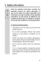 Preview for 9 page of Sygonix 2299888 Operating Instructions Manual