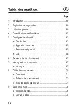 Preview for 56 page of Sygonix 2299888 Operating Instructions Manual