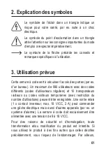 Preview for 61 page of Sygonix 2299889 Operating Instructions Manual