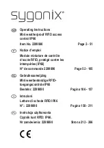 Sygonix 2299890 Operating Instructions Manual preview