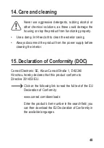 Предварительный просмотр 49 страницы Sygonix 2299890 Operating Instructions Manual