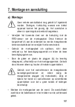 Предварительный просмотр 117 страницы Sygonix 2299890 Operating Instructions Manual