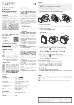 Preview for 2 page of Sygonix 2301560 Operating Instructions