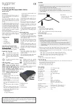 Preview for 2 page of Sygonix 2336768 Operating Instructions