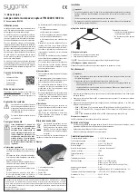 Preview for 3 page of Sygonix 2336768 Operating Instructions