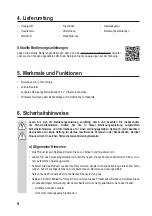 Предварительный просмотр 4 страницы Sygonix 2336854 Operating Instructions Manual