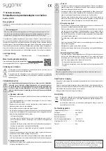 Предварительный просмотр 3 страницы Sygonix 2336878 Operating Instructions