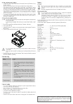 Preview for 2 page of Sygonix 2338749 Operating Instructions