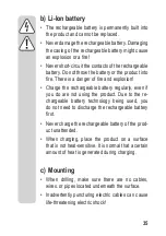 Preview for 35 page of Sygonix 2347351 Operating Instructions Manual