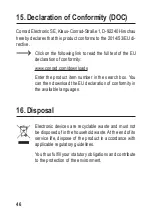 Preview for 46 page of Sygonix 2347351 Operating Instructions Manual