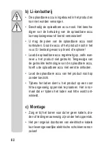 Preview for 82 page of Sygonix 2347351 Operating Instructions Manual