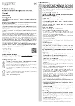 Предварительный просмотр 13 страницы Sygonix 2349922 Operating Instructions Manual