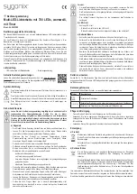 Sygonix 2361005 Operating Instructions Manual предпросмотр