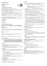 Preview for 1 page of Sygonix 2390079 Operating Instructions Manual