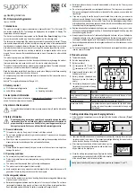 Preview for 4 page of Sygonix 2452219 Operating Instructions Manual