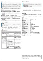 Preview for 3 page of Sygonix 2483186 Operating Instructions Manual