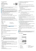 Preview for 4 page of Sygonix 2483186 Operating Instructions Manual