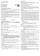 Preview for 5 page of Sygonix 2490493 Operating Instructions Manual