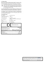 Preview for 4 page of Sygonix 2520086 Operating Instructions Manual