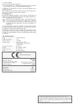 Preview for 16 page of Sygonix 2520086 Operating Instructions Manual