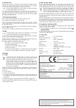 Предварительный просмотр 8 страницы Sygonix 2520087 Operating Instructions Manual