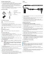 Предварительный просмотр 5 страницы Sygonix 2568478 Operating Instructions Manual